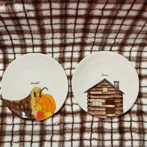 Rae Dunn Thanksgiving Plates